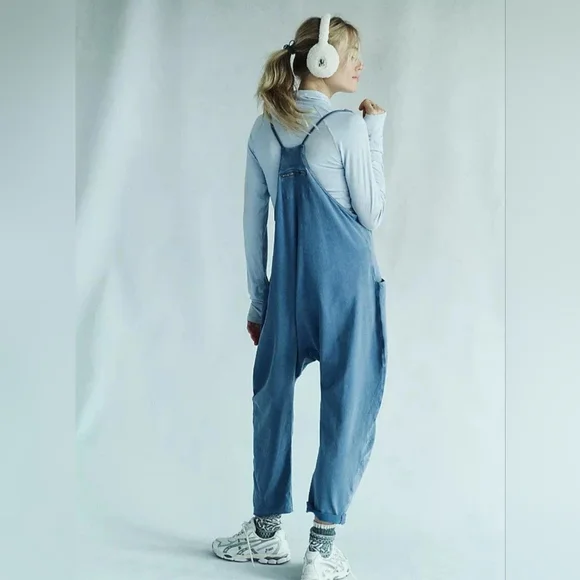 NWT FP Movement X Free People Hot Shot Onesie Skyline - Picture 3 of 4